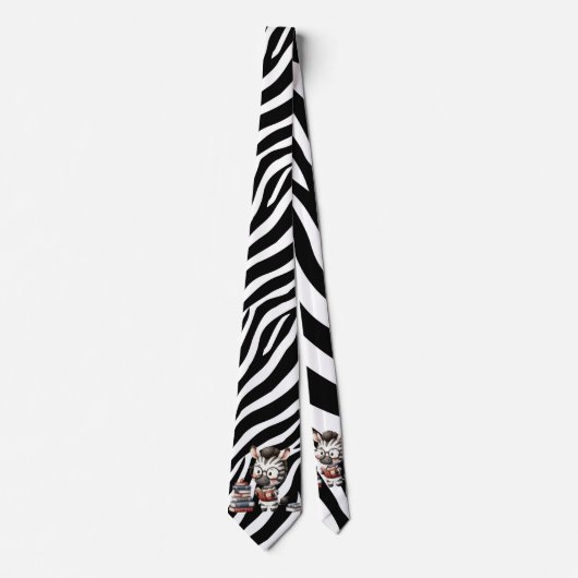 Zebra leesboeken. stropdas (Voorkant)