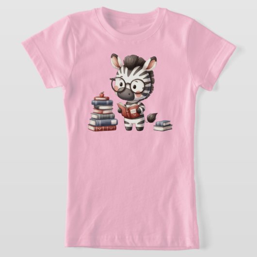 Zebra leesboeken. t-shirt (Laagn)