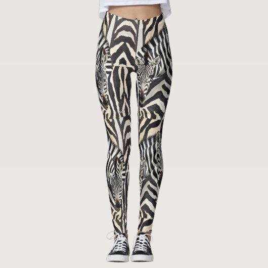 Zebra Leggings (Voorkant)