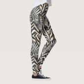 Zebra Leggings (Rechts)