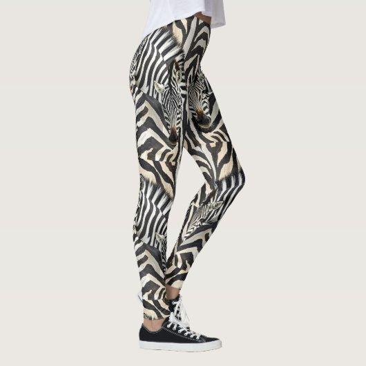 Zebra Leggings (Rechts)