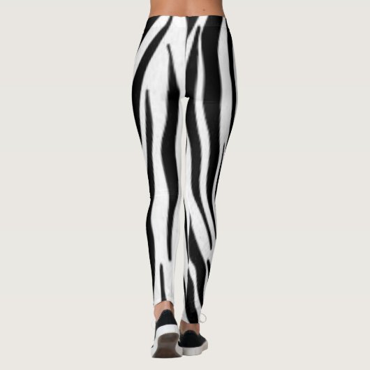 Zebra Leggings (Achterkant)