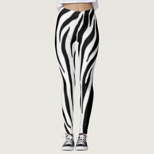 Zebra Leggings (Voorkant)