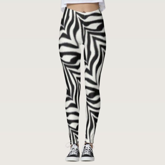 Zebra Leggings (Voorkant)