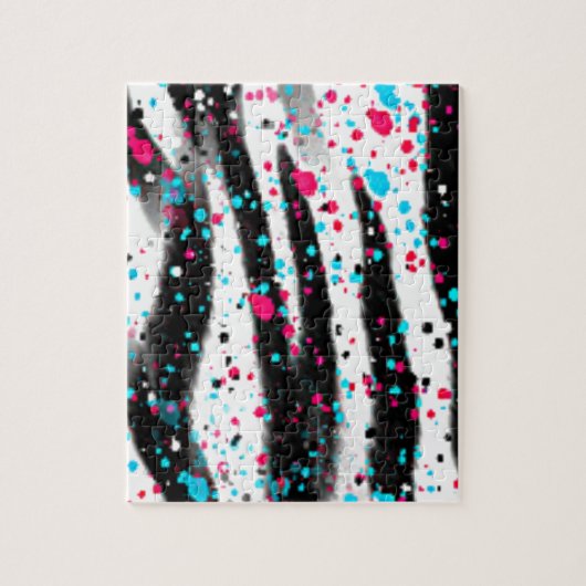 Zebra Legpuzzel (Verticaal)