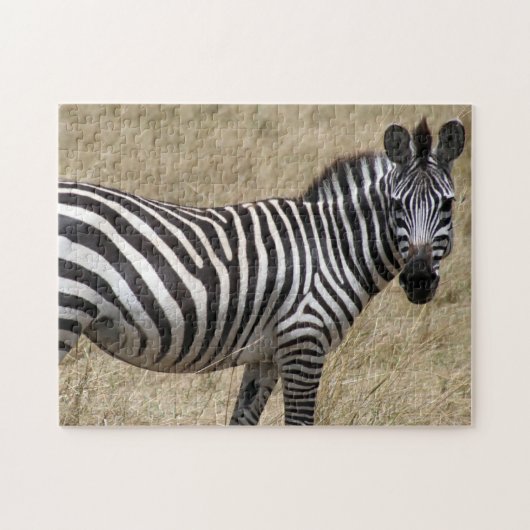 zebra legpuzzel (Horizontaal)