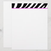 Zebra Letterhead (Voorkant / Achterkant)