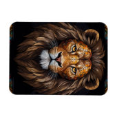 Zebra Levendig Mozaïek Magneet (Horizontaal)