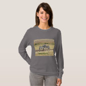Zebra-liefde. T-shirt (Voorkant volledig)