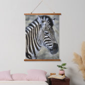 Zebra Liefhebbers Art douchegordijn Hangend Wandkleed (Slaapkamer)