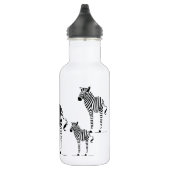 Zebra Liefhebbers Waterfles (Rechts)
