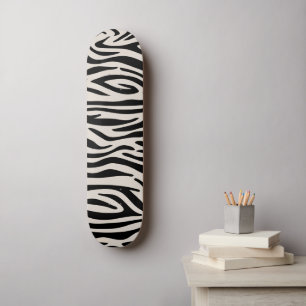Zebra lijnpatroon persoonlijk skateboard