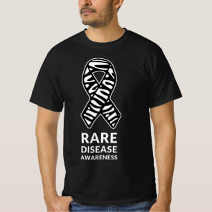 Zebra lintbewustzijn Zelden voorkomende ziekte Min T-shirt