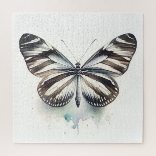 Zebra Longwing Butterfly AREF281 - Watercolor Legpuzzel (Verticaal)