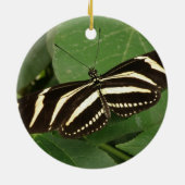 Zebra Longwing Butterfly Ornament (Achterkant)