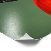 Zebra Longwing foto afdrukken (Hoek)