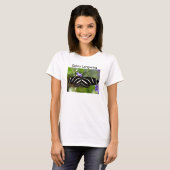 Zebra Longwing T-shirt (Voorkant volledig)