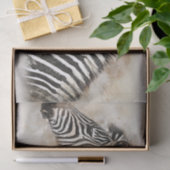 Zebra loskoppeling tissuepapier (Geschenk)