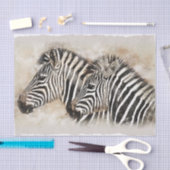 Zebra loskoppeling tissuepapier (Craft)