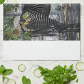 Zebra Love Theedoek (Gevouwen)