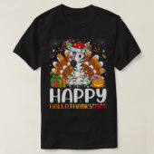Zebra Lover Halloween Happy Kerstmis Hanksm T-shirt (Design voorkant)