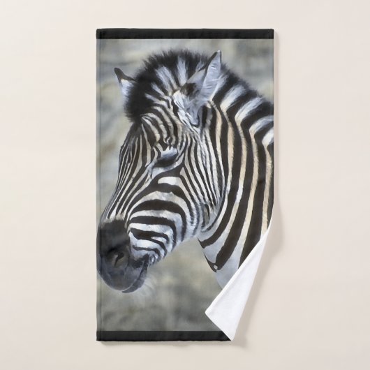 Zebra Lovers Bad Handdoek (Handdoek)