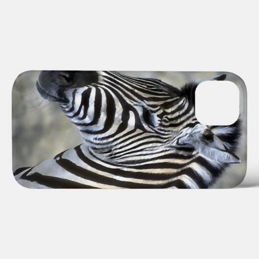 Zebra Lovers Case-Mate iPhone Case (Achterkant (horizontaal))