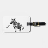 Zebra Lovers Gifts Bagagelabel (Voorkant horizontaal)