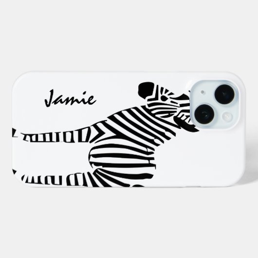 Zebra Lovers Gifts Case-Mate iPhone Case (Achterkant (horizontaal))