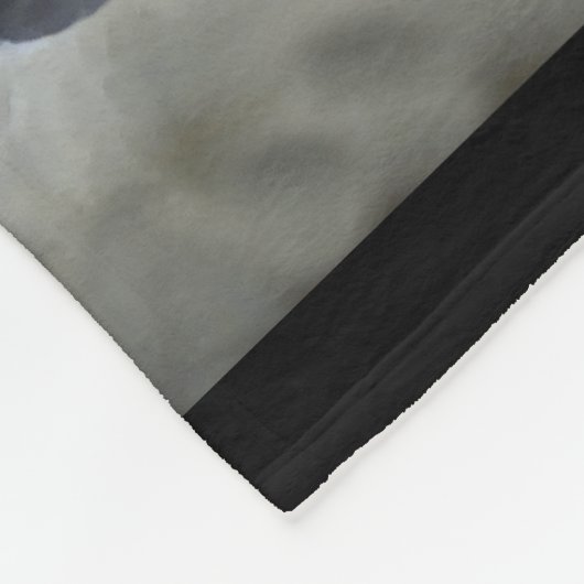 Zebra Lovers Gifts Fleece Deken (Hoek)