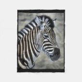 Zebra Lovers Gifts Fleece Deken (Voorkant)