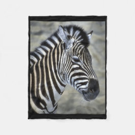 Zebra Lovers Gifts Fleece Deken