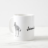 Zebra Lovers Gifts Koffiemok (Voorkant links)