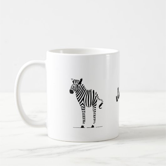 Zebra Lovers Gifts Koffiemok (Links)