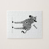 Zebra Lovers Gifts Legpuzzel (Horizontaal)