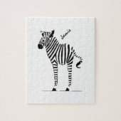 Zebra Lovers Gifts Legpuzzel (Verticaal)