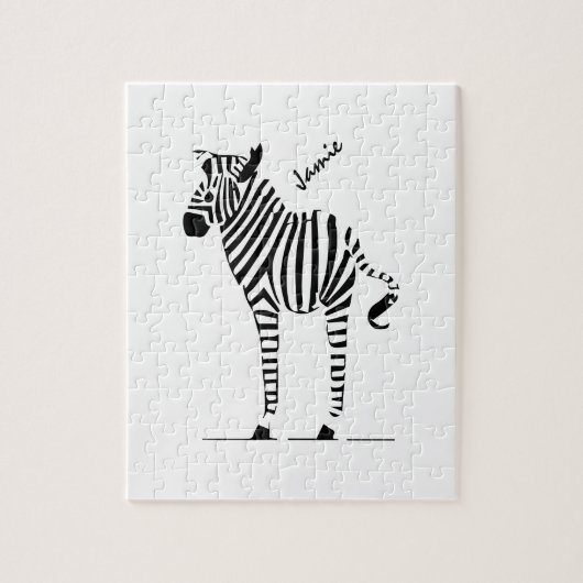 Zebra Lovers Gifts Legpuzzel (Verticaal)