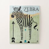 Zebra Lovers Gifts Legpuzzel (Verticaal)
