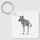 Zebra Lovers Gifts Sleutelhanger (Voorkant)