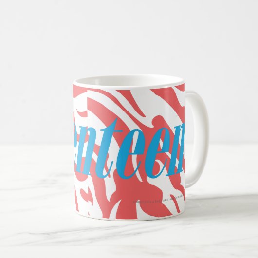 Zebra LtRoze Koffiemok (Voorkant rechts)