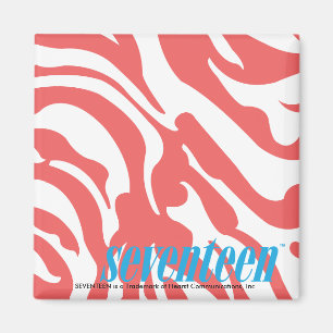 Zebra LtRoze Magneet