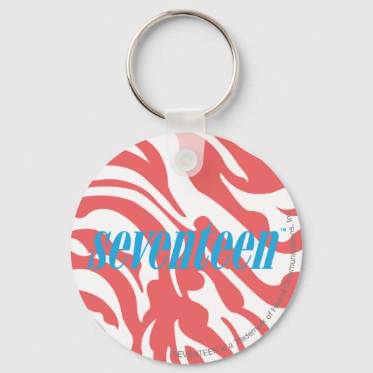 Zebra LtRoze Sleutelhanger (Voorkant)