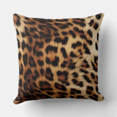 Zebra & Luipaard Kussen (Achterkant)