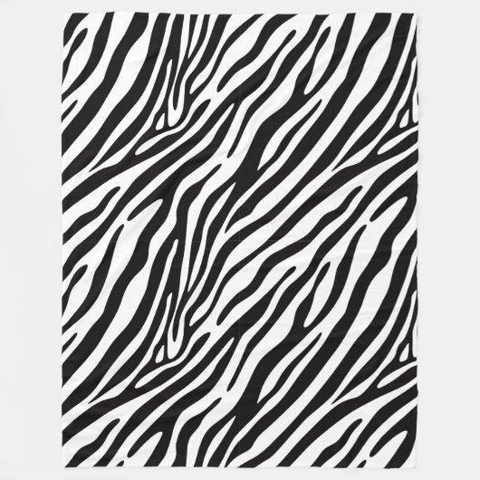 Zebra Luv 60x80 fleecedeken Fleece Deken (Voorkant)