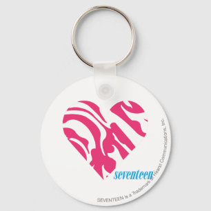 Zebra Magenta 2 Sleutelhanger