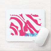 Zebra Magenta 3 Muismat (Met muis)