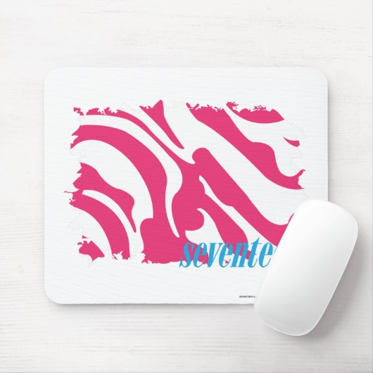 Zebra Magenta 3 Muismat (Met muis)