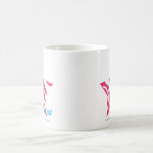 Zebra Magenta 4 Koffiemok (Center)