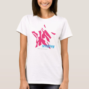 Zebra Magenta 4 T-shirt