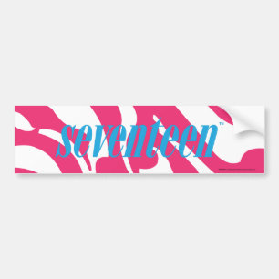 Zebra Magenta Bumpersticker